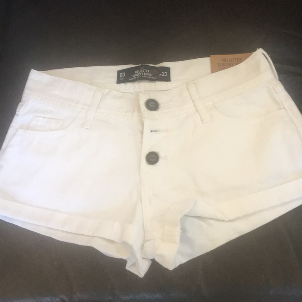 White Shorts